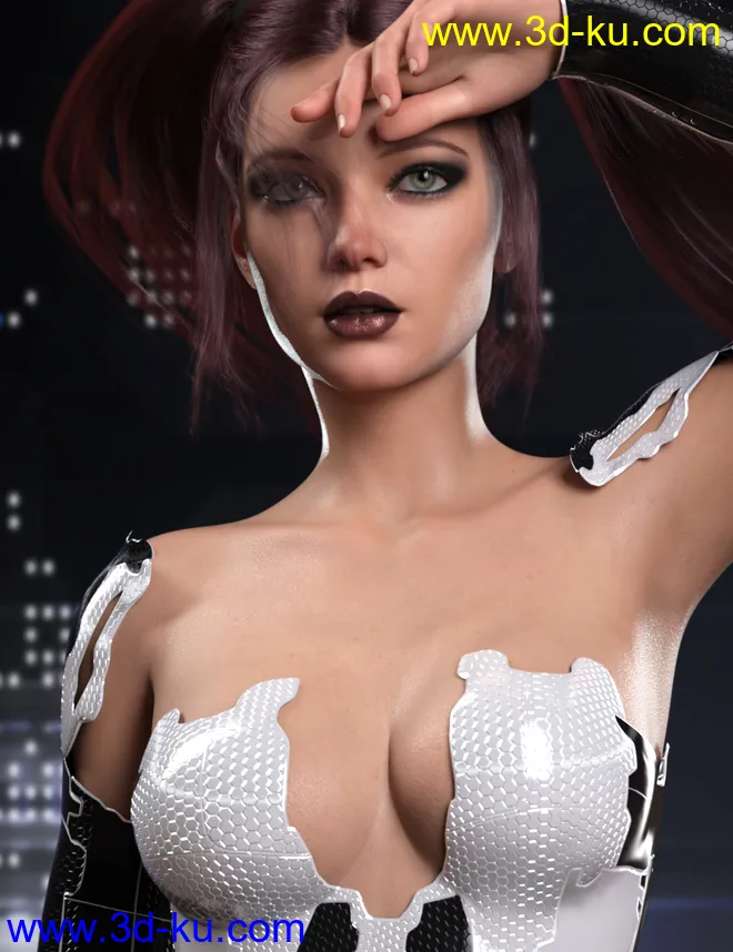 RY Xara for Genesis 8.1 Female模型的图片1