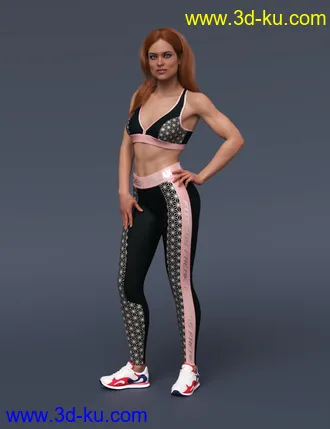 3D打印模型S3D Fitness Freak Textures for Fitness Clothes的图片