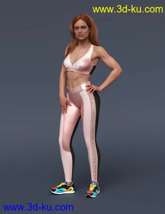 3D打印模型S3D Fitness Freak Textures for Fitness Clothes的图片