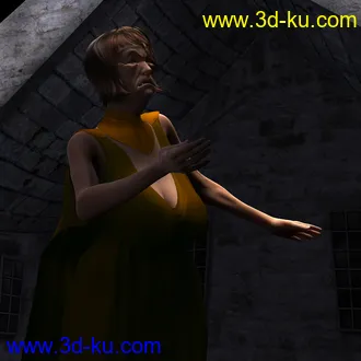 3D打印模型Sagging Breasts Morphs for G8F的图片