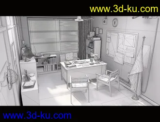 3D打印模型Saigon Office的图片