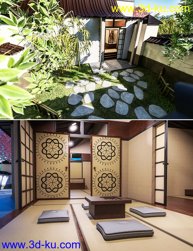 Samurai's House模型的图片1