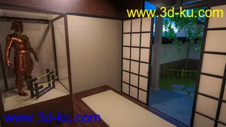 3D打印模型Samurai's House的图片