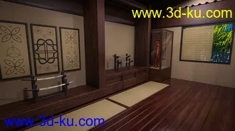 3D打印模型Samurai's House的图片