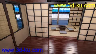 3D打印模型Samurai's House的图片