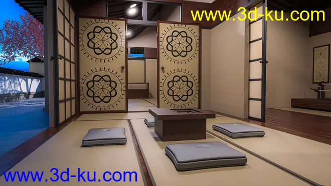 Samurai's House模型的图片6