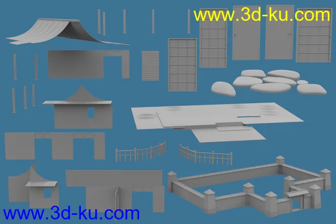 Samurai's House模型的图片11