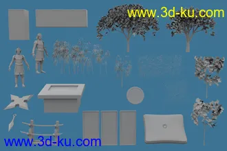 3D打印模型Samurai's House的图片