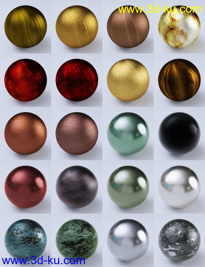 Satiny Wood Iray Shaders模型的图片4