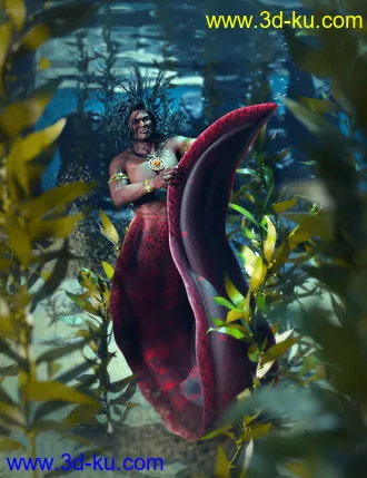 3D打印模型SBibb Cursed Merman Poses and Expressions for Zale 8.1的图片