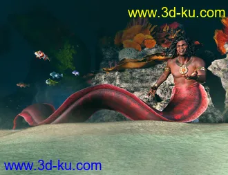 3D打印模型SBibb Cursed Merman Poses and Expressions for Zale 8.1的图片