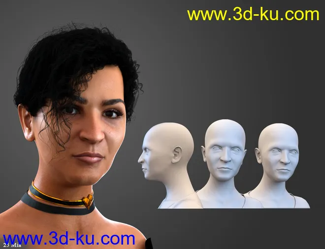 SBibb Diverse World Vol 2 for 200 Plus for Genesis 8 Female模型的图片2