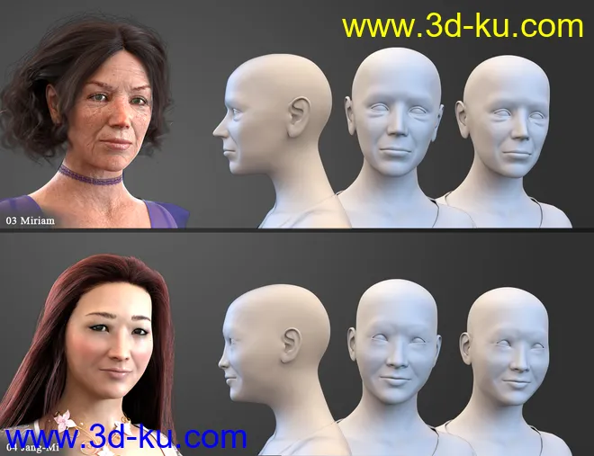 SBibb Diverse World Vol 2 for 200 Plus for Genesis 8 Female模型的图片4