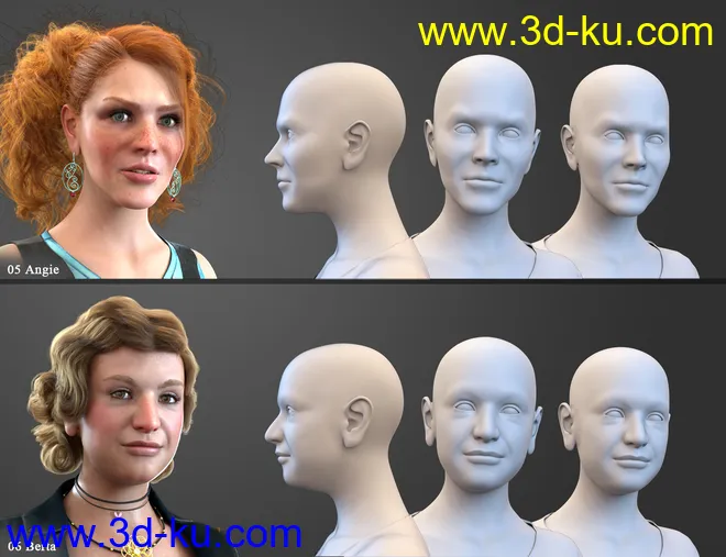 SBibb Diverse World Vol 2 for 200 Plus for Genesis 8 Female模型的图片5