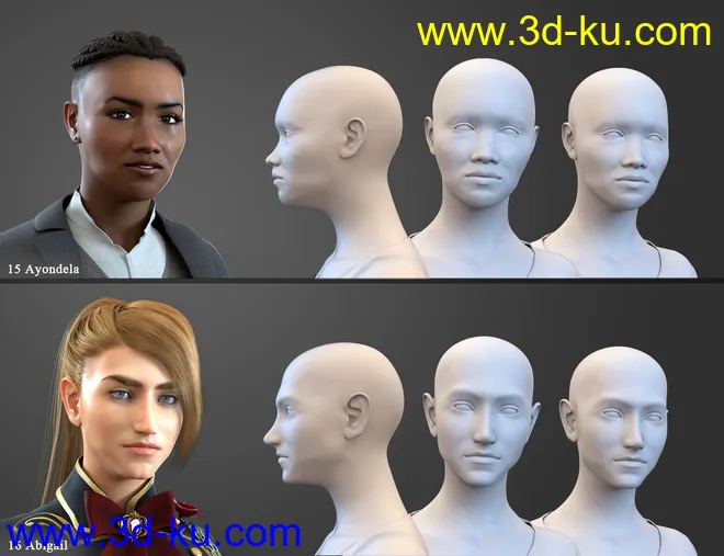 SBibb Diverse World Vol 2 for 200 Plus for Genesis 8 Female模型的图片10