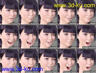 3D打印模型SBibb Taiko Props and Poses for Genesis 8 and 8.1的图片