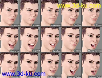 3D打印模型SBibb Taiko Props and Poses for Genesis 8 and 8.1的图片