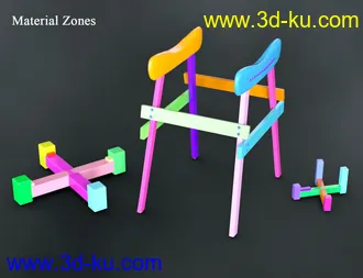 3D打印模型SBibb Taiko Props and Poses for Genesis 8 and 8.1的图片