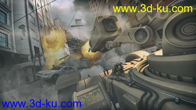 Sci-fi 4X4模型的图片3