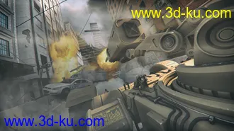 3D打印模型Sci-fi 4X4的图片