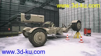 3D打印模型Sci-fi 4X4的图片