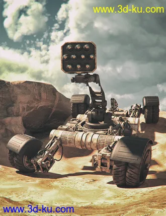 3D打印模型Sci-fi 4X4 Textures Set的图片