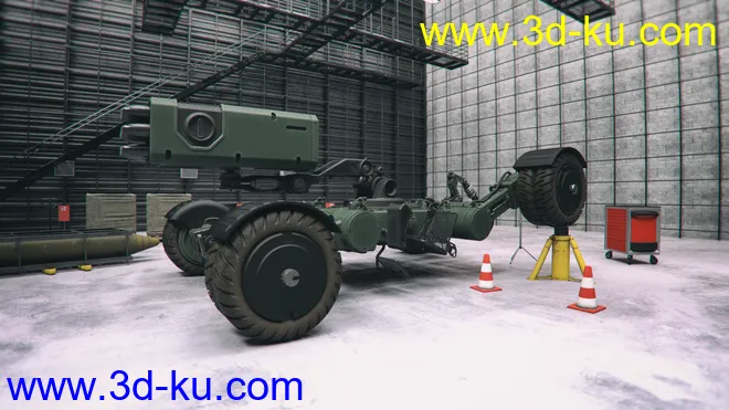 Sci-fi 4X4 Textures Set模型的图片3