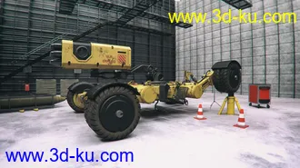 3D打印模型Sci-fi 4X4 Textures Set的图片