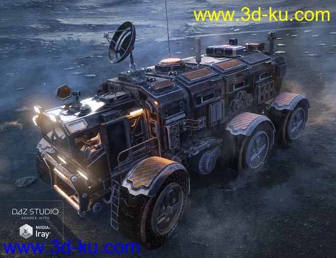 Sci-fi Rover Titan Loyal Cross模型的图片2