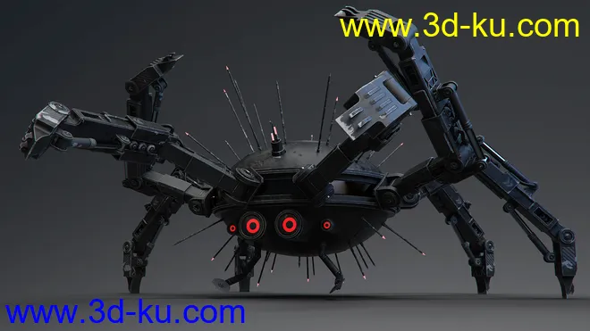Sci-fi Spider模型的图片3