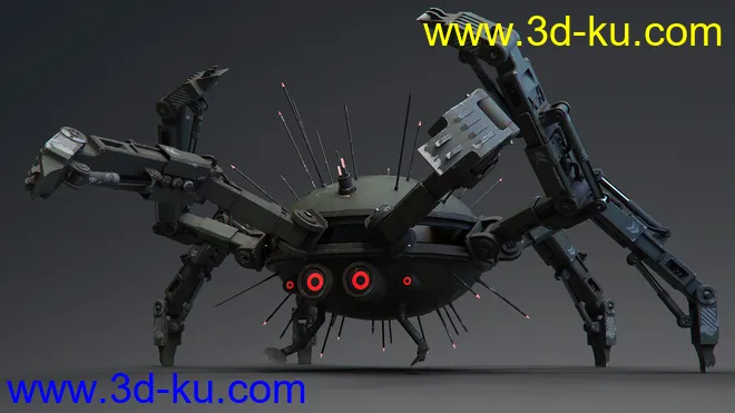 Sci-fi Spider模型的图片5