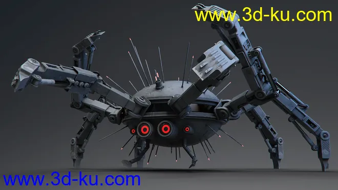 Sci-fi Spider模型的图片6
