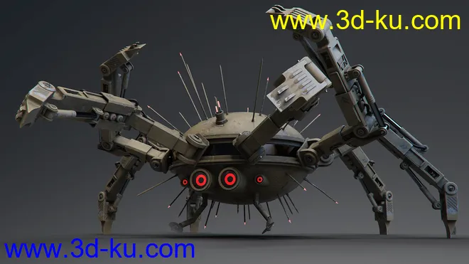 Sci-fi Spider模型的图片7