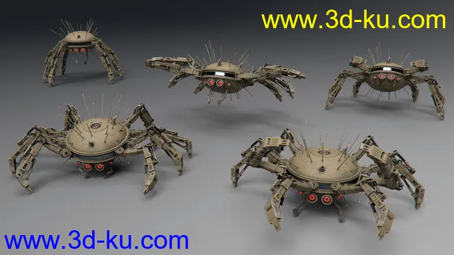 Sci-fi Spider模型的图片8