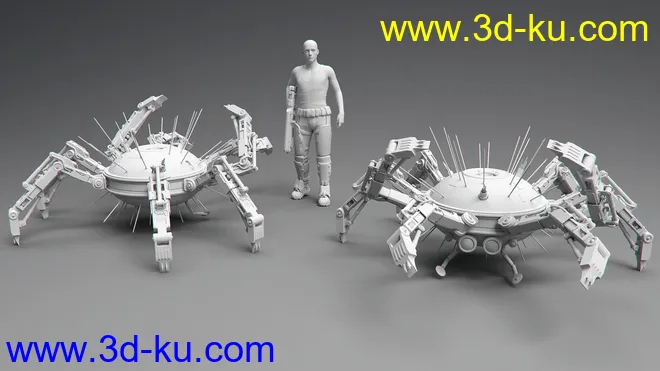 Sci-fi Spider模型的图片9
