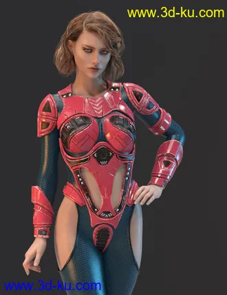 3D打印模型Sci-fi Suit for Genesis 8 Females的图片