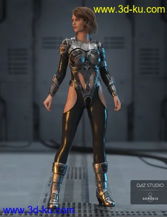 3D打印模型Sci-fi Suit for Genesis 8 Females的图片