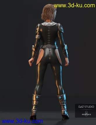 3D打印模型Sci-fi Suit for Genesis 8 Females的图片