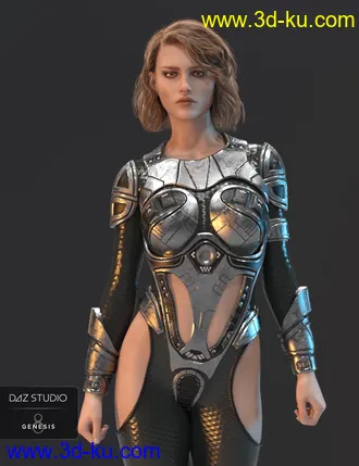3D打印模型Sci-fi Suit for Genesis 8 Females的图片