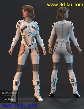 3D打印模型Sci-fi Suit for Genesis 8 Females的图片