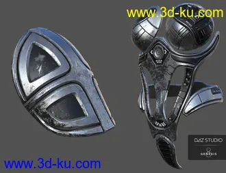 3D打印模型Sci-fi Suit for Genesis 8 Females的图片