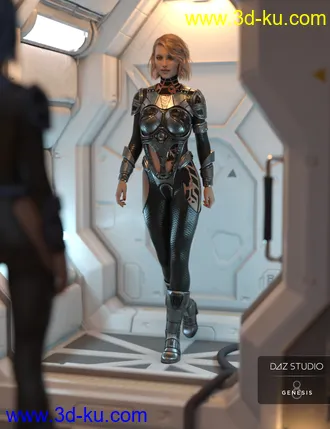3D打印模型Sci-fi Suit for Genesis 8 Females的图片