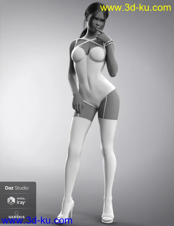 Seductive Girl For Genesis 8 And Genesis 8.1 Female模型的图片12