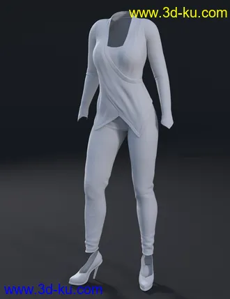 3D打印模型Seija Outfit for Genesis 8 Female(s)的图片