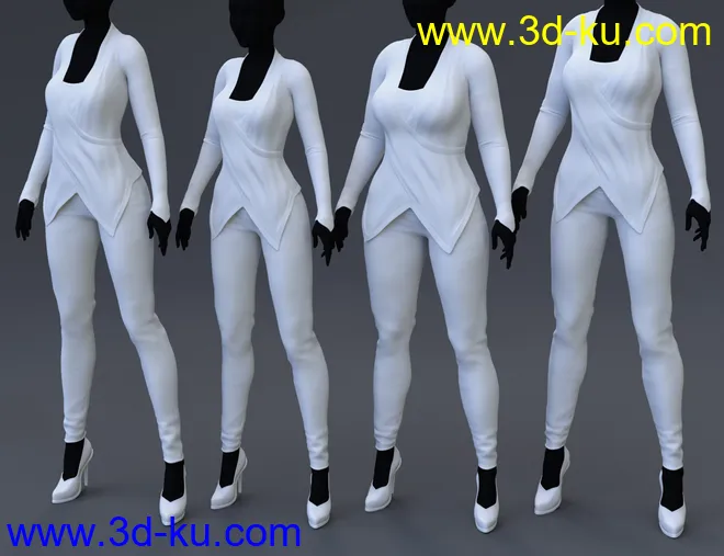 Seija Outfit for Genesis 8 Female(s)模型的图片5