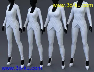 3D打印模型Seija Outfit for Genesis 8 Female(s)的图片