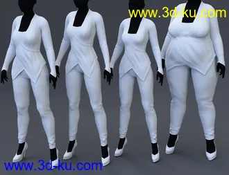 3D打印模型Seija Outfit for Genesis 8 Female(s)的图片