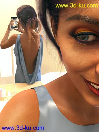 3D打印模型Selfie Poses for Genesis 8 Female的图片