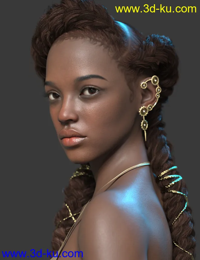 Sera HD for Genesis 8.1 Female模型的图片1