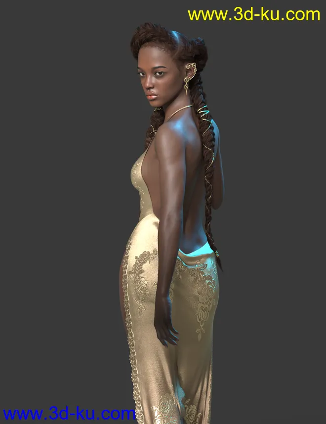 Sera HD for Genesis 8.1 Female模型的图片3